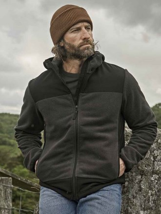 Tee Jays Mountain Hooded Fleece Jacket
