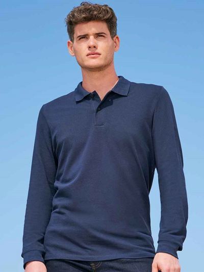 SOL'S Perfect Long Sleeve Piqué Polo Shirt