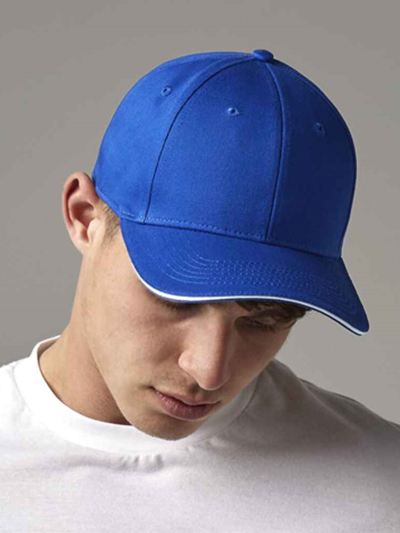 Beechfield EarthAware® Classic Organic Cotton 6 Panel Sandwich Peak Cap