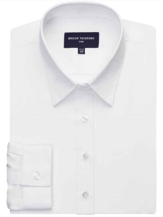 Brook Taverner Ladies Selene Long Sleeve Poplin Shirt