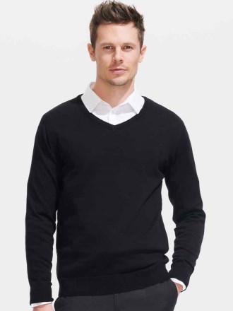 SOL'S Galaxy Cotton Acrylic V Neck Sweater