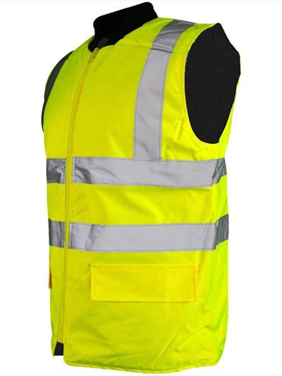 Warrior Hi-Vis Reversible Bodywarmer