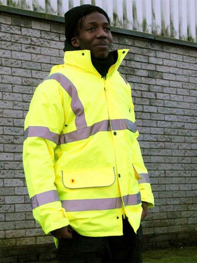 Warrior Hi-Vis Traffic Jacket