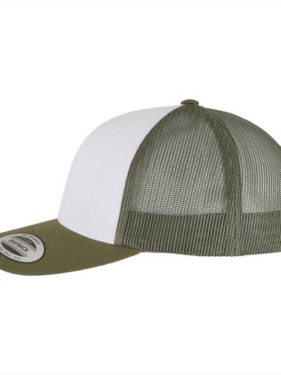 Flexfit Retro Coloured Front Trucker Cap