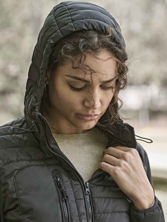 Tee Jays Ladies Crossover Hooded Jacket