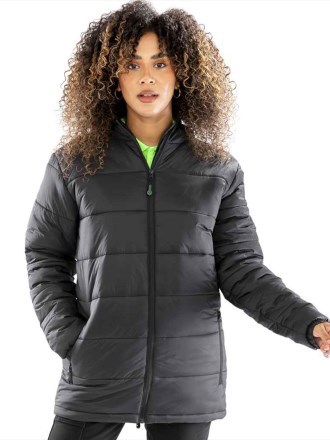 Result Recycled Hooded Padded Parka Jacket