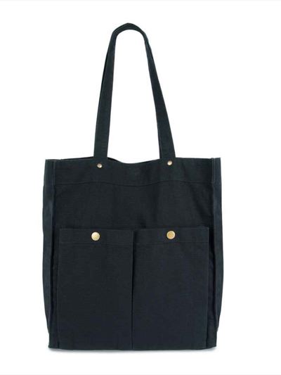 Kimood Washed Cotton Bag with Pockets