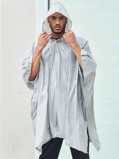 Plastic Rain Poncho