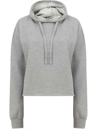 SF Clothing Ladies Cropped Slounge Hoodie