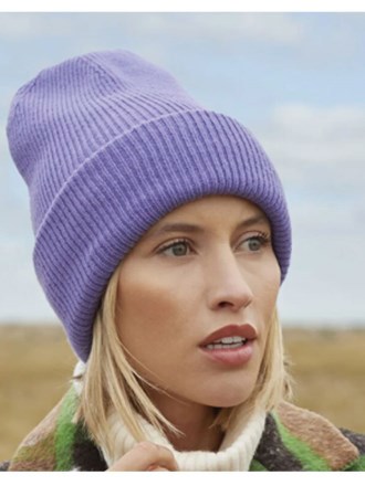 Classic engineered deep-cuffed beanie