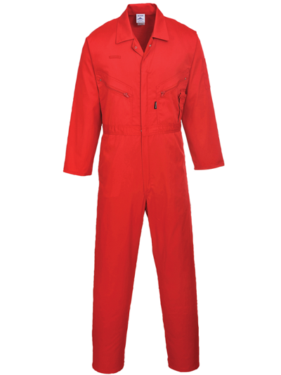 PW065 ZIP OVERALL 