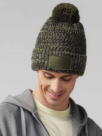 Beechfield Ramble Patch Pom Beanie