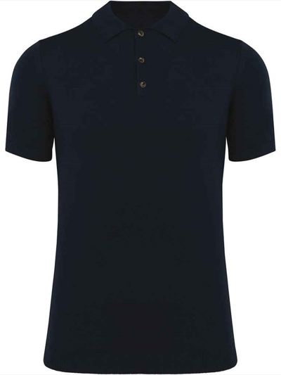 Spasso Knitted Polo Shirt