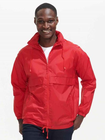 Unisex Surf Windbreaker Jacket