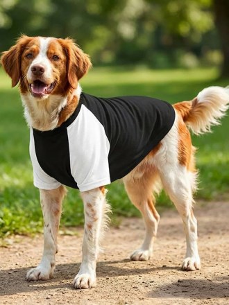 Dog’s raglan t-shirt