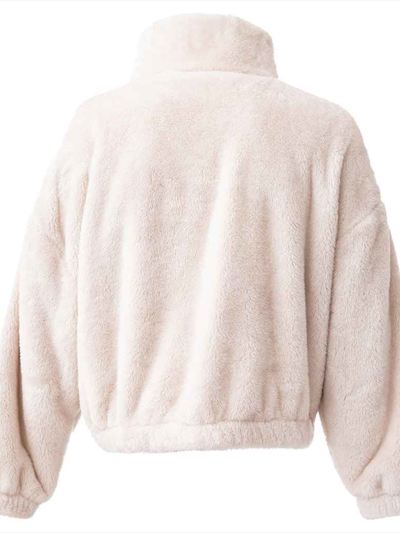 Brand Lab Ladies Fluffy 1/4 Zip Fleece