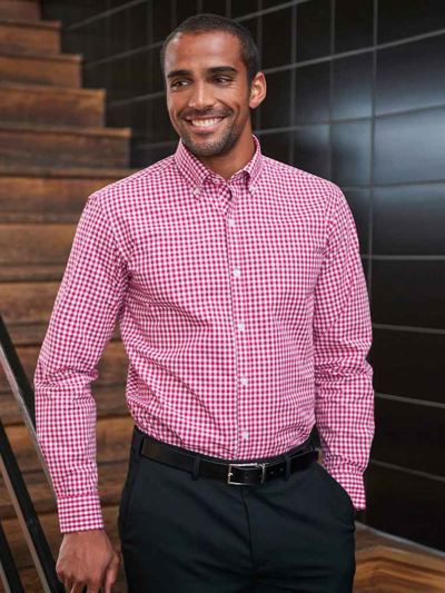 Brook Taverner Montana Gingham Long Sleeve Shirt