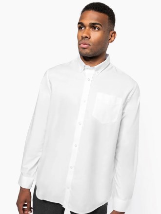 Long Sleeve Easycare Oxford