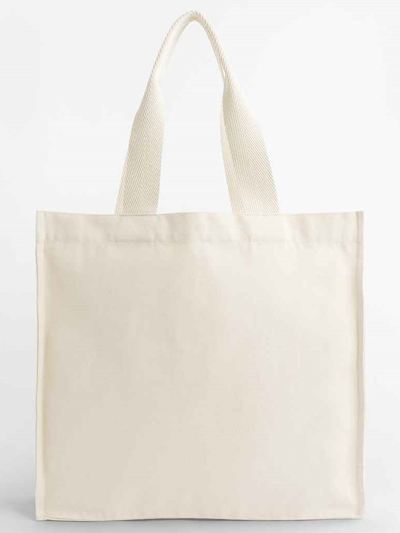 Westford Mill Chevron Handle Shopper