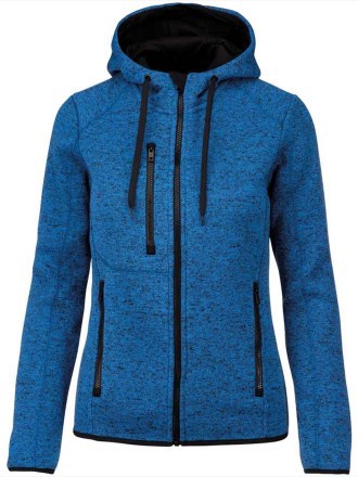 Proact Ladies Heather Hooded Jacket