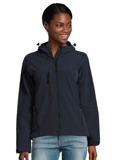 SOL'S Ladies Replay Hooded Soft Shell Jacket