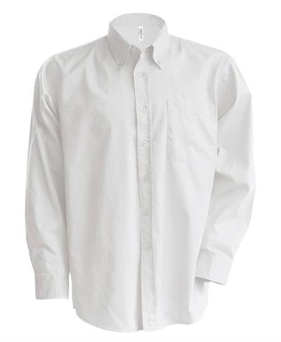 Long Sleeve Easycare Oxford