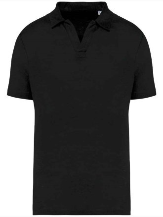 Spasso Linen Polo Shirt