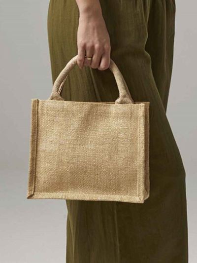 Westford Mill Shimmer Jute Mini Gift Bag