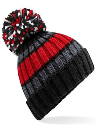 Hygge Striped Beanie