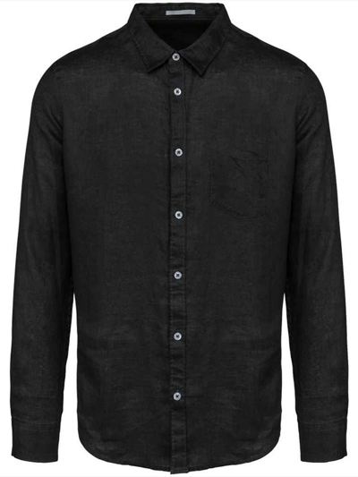 Spasso Long Sleeve Linen Shirt