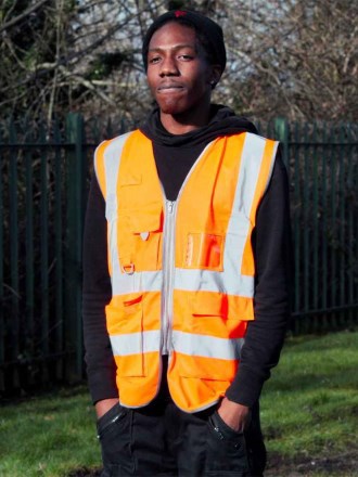 Warrior Hi-Vis Executive Waistcoat
