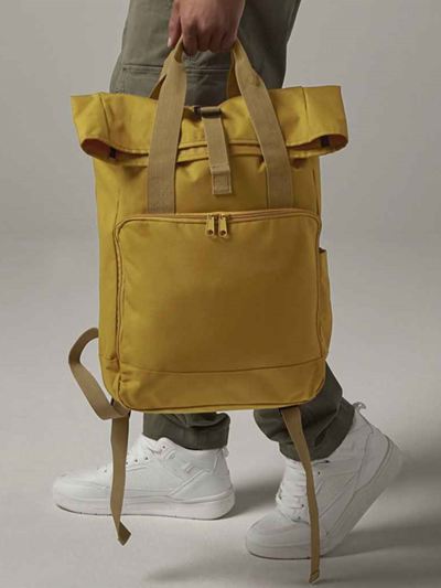 Twin Handle Roll-Top Backpack