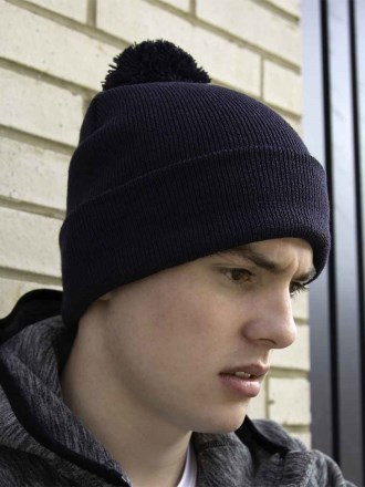 Result Core Pom Pom Beanie
