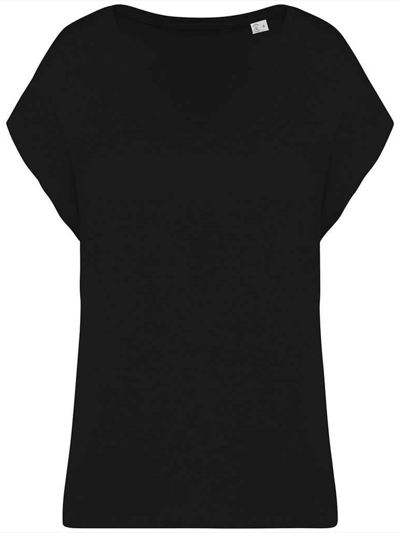 Native Spirit Ladies Oversized V Neck T-Shirt