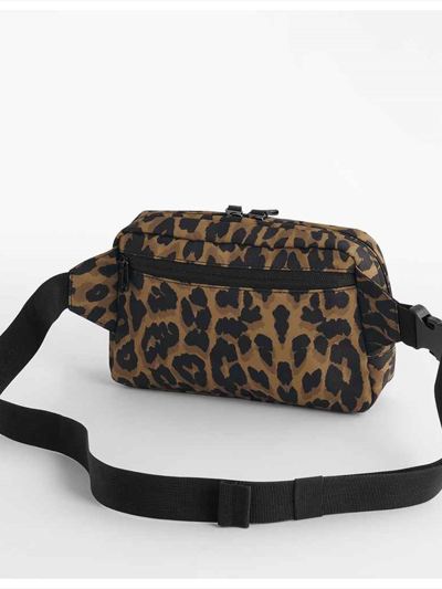 BagBase Leopard Print Cross Body Bag