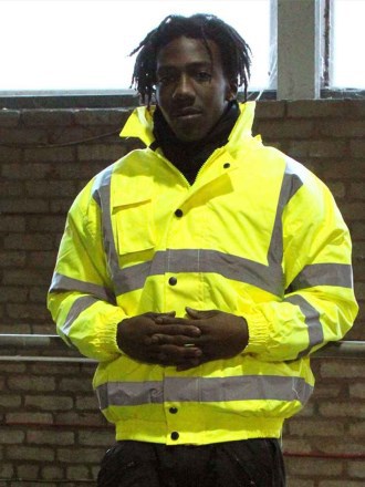 Warrior Hi-Vis Bomber Jacket