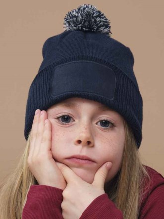 Beechfield Kids Snowstar® Patch Beanie