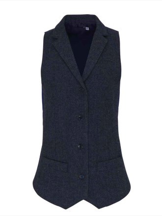 Premier Ladies Herringbone Waistcoat
