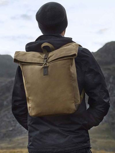 Quadra Heritage Waxed Canvas Backpack