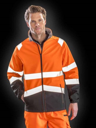 Result Safe-Guard Printable Safety Soft Shell Jacket