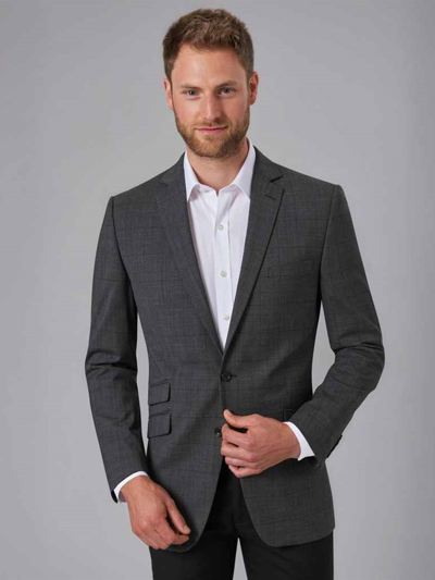 Brook Taverner Alba Long Sleeve Slim Fit Poplin Shirt