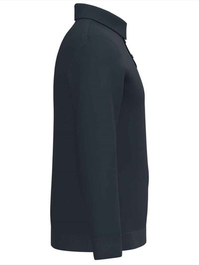 Spasso Knitted Long Sleeve Polo Shirt
