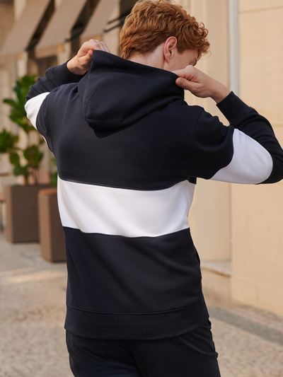 Heavyweight Panelled Hoodie