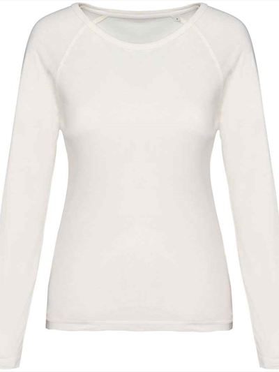 Native Spirit Ladies Raglan Long Sleeve Washed T-Shirt