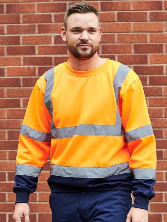 Portwest Hi-Vis Two Tone Sweatshirt