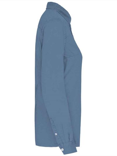 Native Spirit Ladies Washed Long Sleeve Shirt