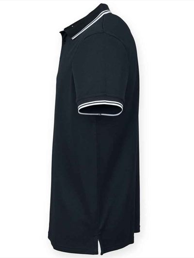 Henbury Coolplus® Tipped Polo Shirt
