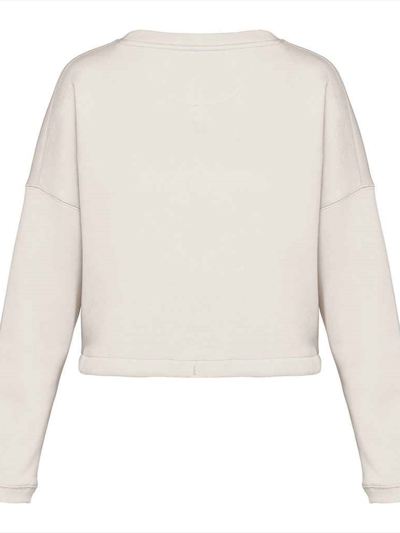 Native Spirit Ladies Oversized Cropped Sweatshirt