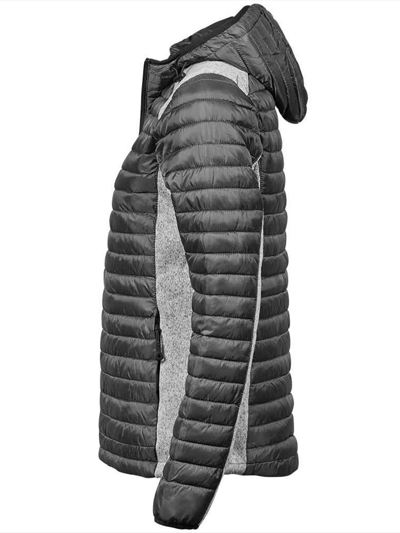 Tee Jays Ladies Crossover Hooded Padded Outdoor Jacket