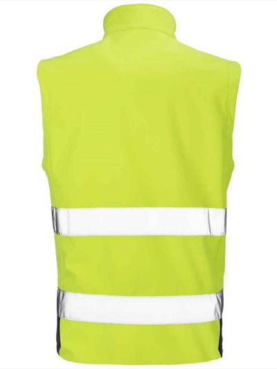 Result Safe-Guard Printable Safety Soft Shell Gilet